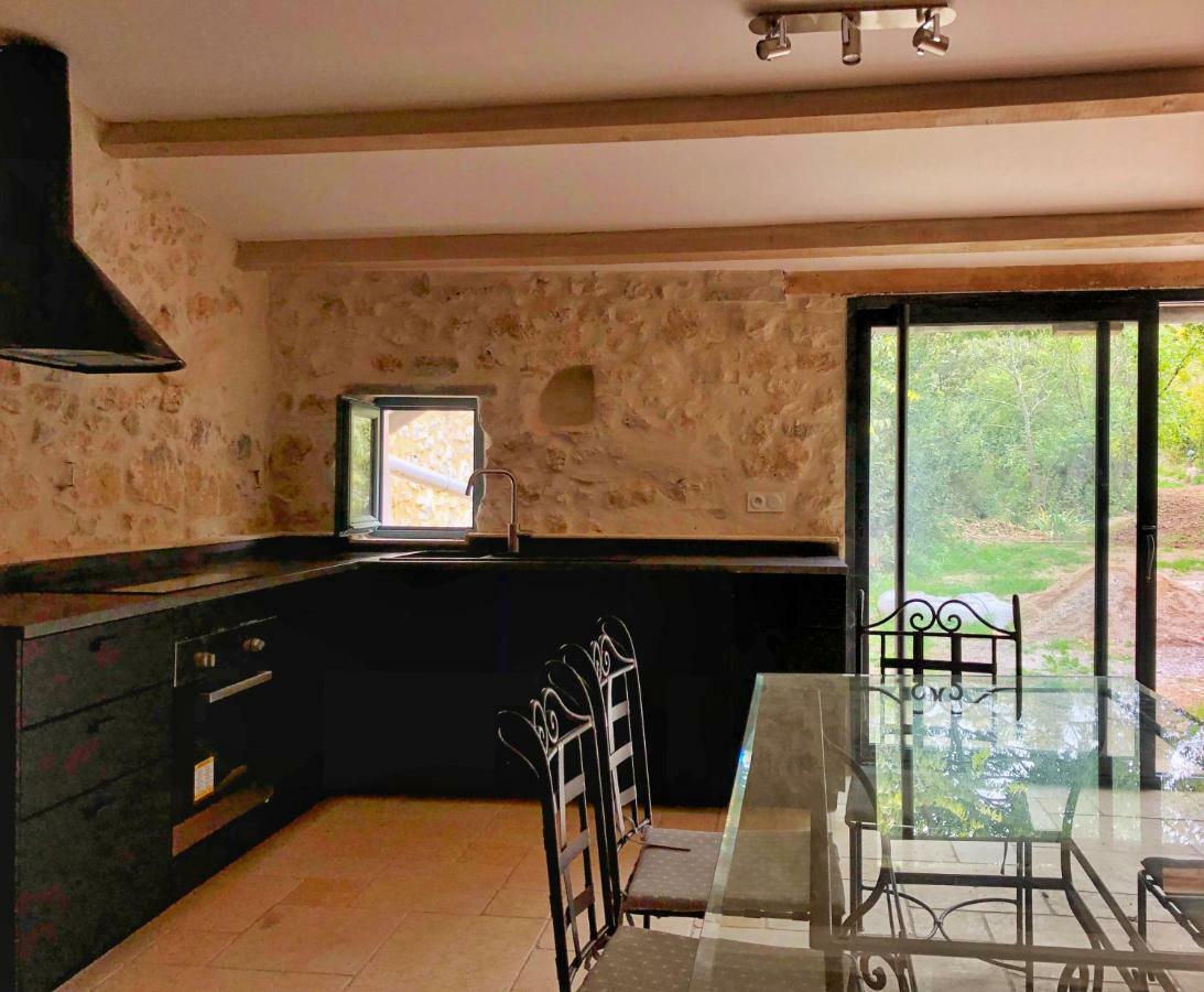הוילה Lussan  La Magnanerie D'Audabiac מראה חיצוני תמונה